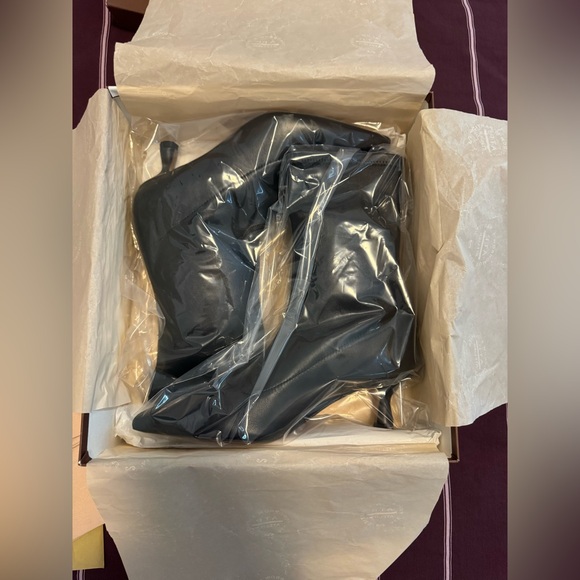 ATP Atelier Cerone Black Napa Stretch Boots - Picture 8 of 13